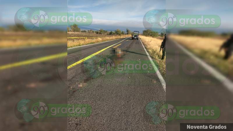 Hallan cuerpo destrozado en Jerécuaro, Guanajuato; se investiga si fue atropellamiento 